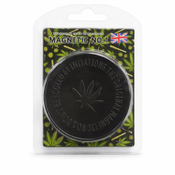 3 Parts Plastic Grinder Magnetic No.1 - Assorted Colours