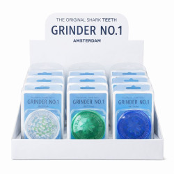 3 Parts Plastic Non- Magnetic Grinder No.1 - Assorted Colours