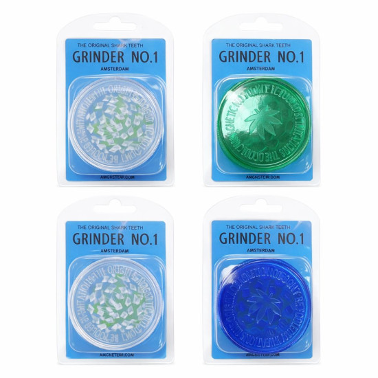 3 Parts Plastic Non- Magnetic Grinder No.1 - Assorted Colours Grinder image