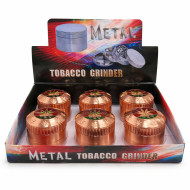 4-Piece Aluminum Herb Grinder [SMK_0790] Full Box Of 6