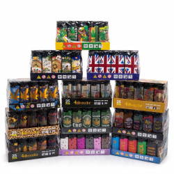Electronic Lighter Pack of 25 - Assorted Design & Colours