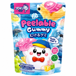 Joku Halal Peelable Mixed Fruit Soda Gummy - Pack of 10 x 75g
