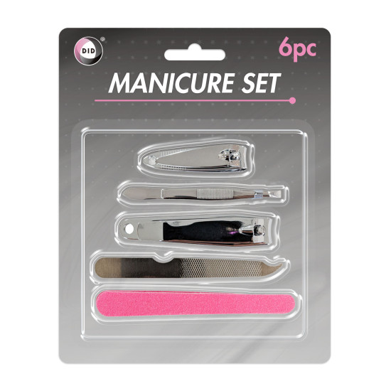 6Pc Manicure Set - Pack of 1 