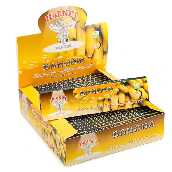 Hornet Hornet King Size Paper - Banana Rolling papers image