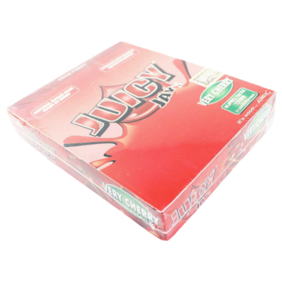 Juicy Jay's King Size Slim Paper - Very Cherry | JUICY | Rolling papers