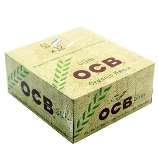 OCB Organic King Size Slim Papers | OCB | Rolling papers
