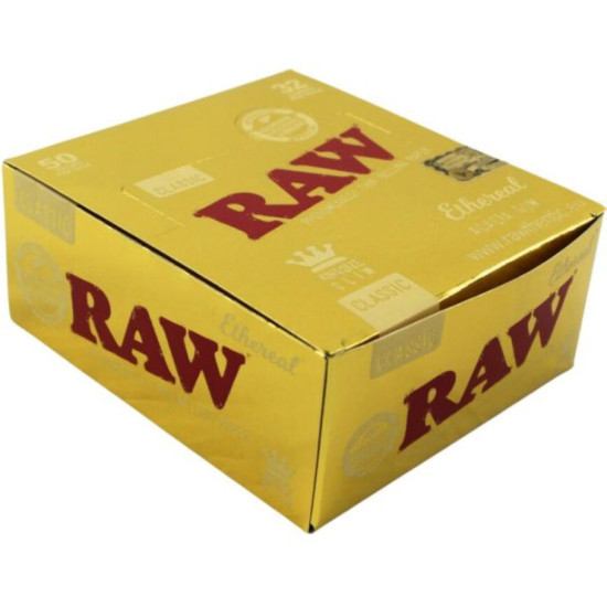 RAW Ethereal Classic King Size Slim Paper Rolling papers image