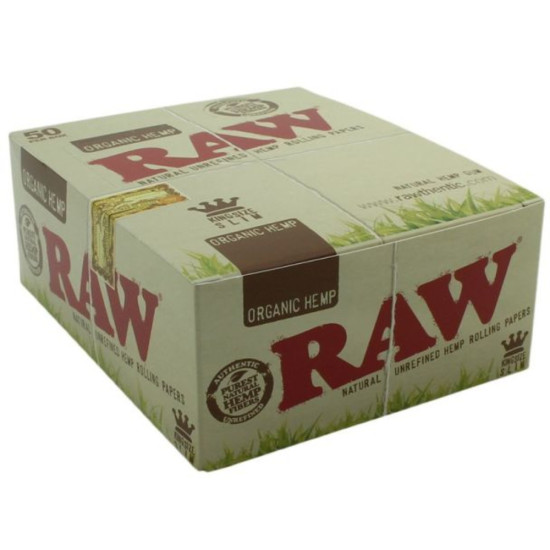 RAW Organic HEMP King Size Slim Paper image