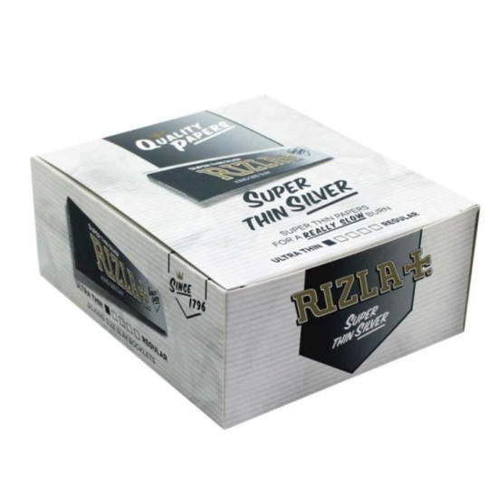 Rizla Silver King Size Slim Super Thin Paper image