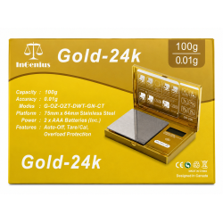 Ingenius Gold 24k Scale - 100g x 0.01g 