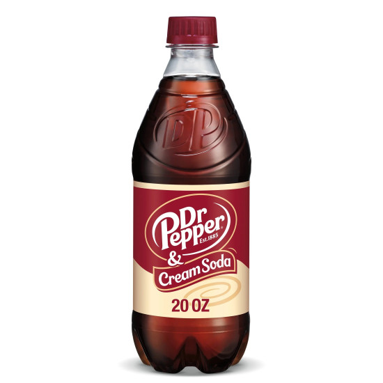 DR PEPPER CREAM SODA 20OZ/ 24PCS image