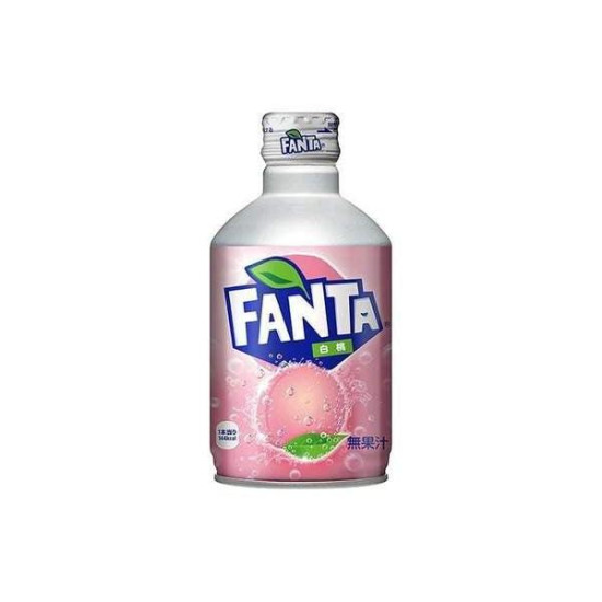 JAPANESE FANTA WHITE PEACH 10.8OZ/ 24PCS image