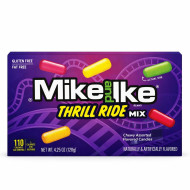 Mike & Ike TB Thrill Ride Mix - Pack of 12 x 4.25oz