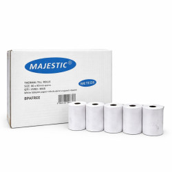 Thermal Till Rolls 80 x 60mm Approx - Pack of 20
