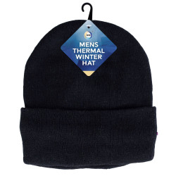 Mens Thermal Winter Hat - Pack of 12